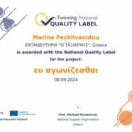 eTwinning – Εθνικές Ετικέτες Ποιότητας